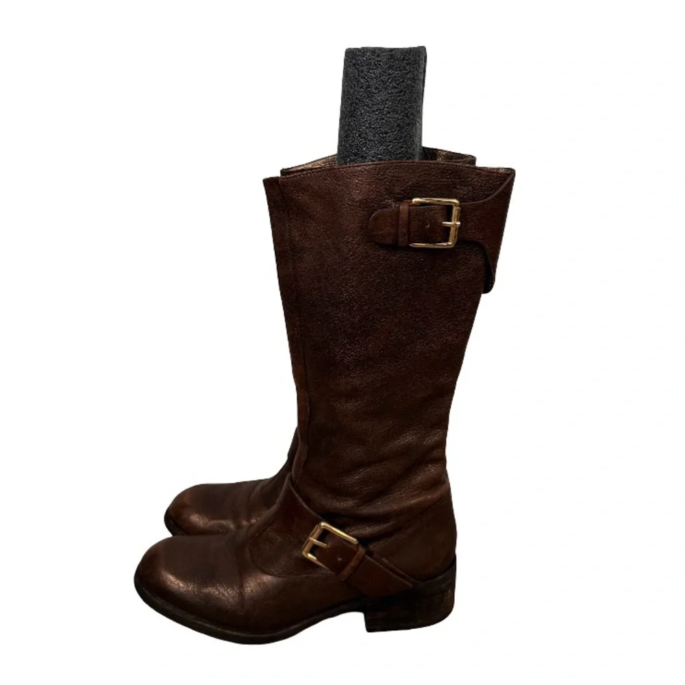 Studio Brown Over the Knee Boots Size 8